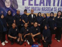 Resmi Dilantik, Ini Susunannya Pengurus DPC Partai Nasdem Kecamatan Jati Sampurna