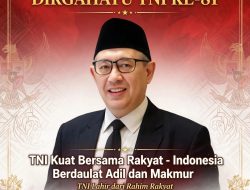 Peringati HUT TNI ke-81, Kesbangpol DKI: TNI Lahir dari Rahim Rakyat, Harus Jaga Netralitas dan Kedaulatan